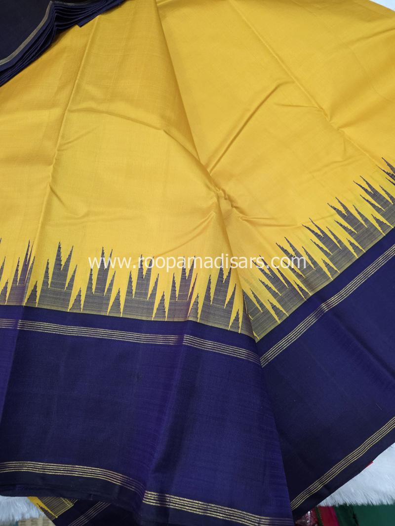 PURE SILK SAREE WITH SILKMARK-6YARDS WITH BLOUSE - Image 3