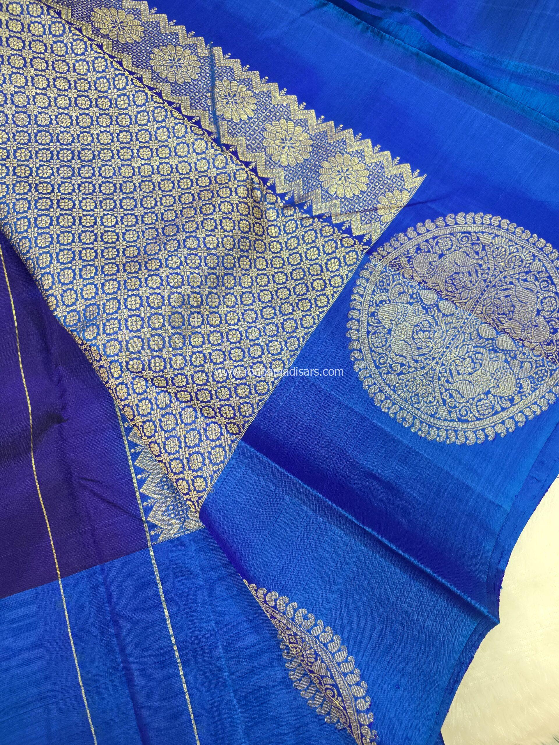 PURE SILK SAREE WITH SILKMARK-6YARDS WITH BLOUSE - Image 4