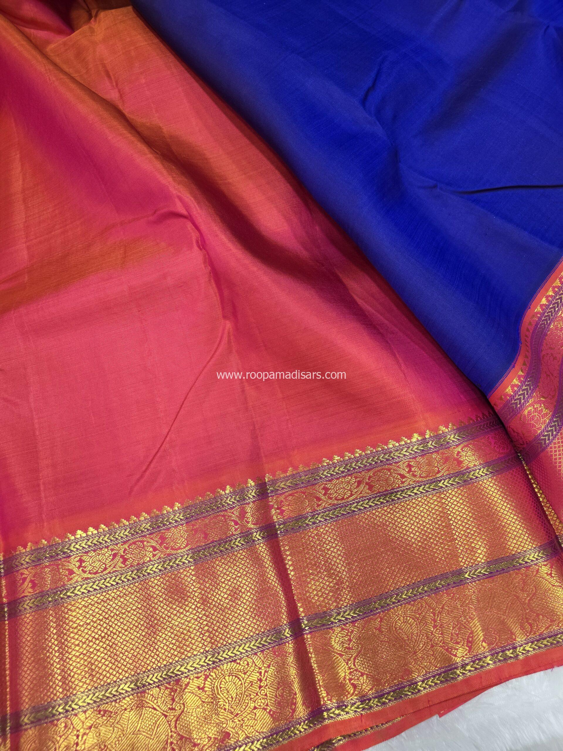 PURE SILK SAREE WITH SILKMARK-6YARDS WITH BLOUSE - Image 6