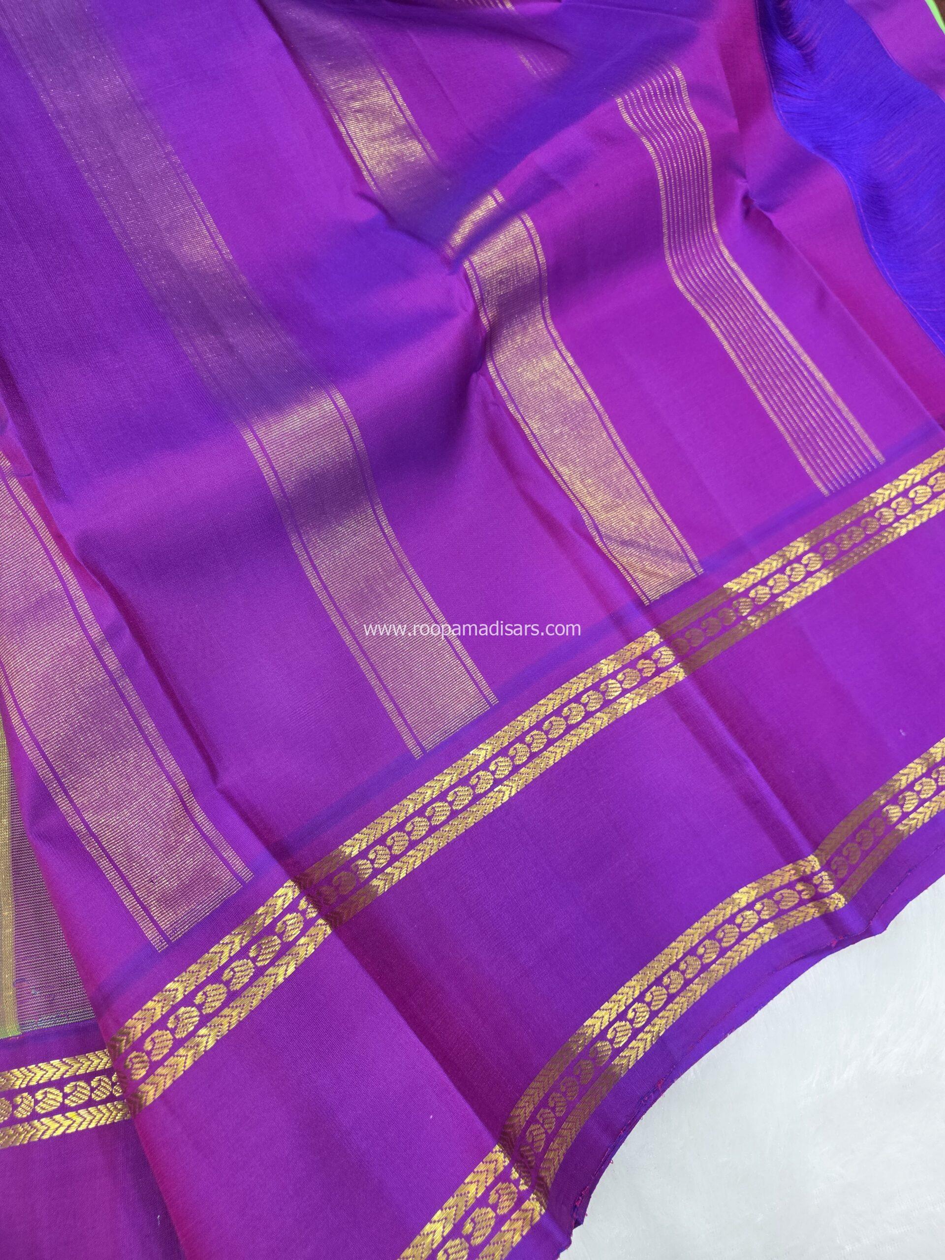 PURE SILK SAREE WITH SILKMARK-6YARDS WITH BLOUSE - Image 4