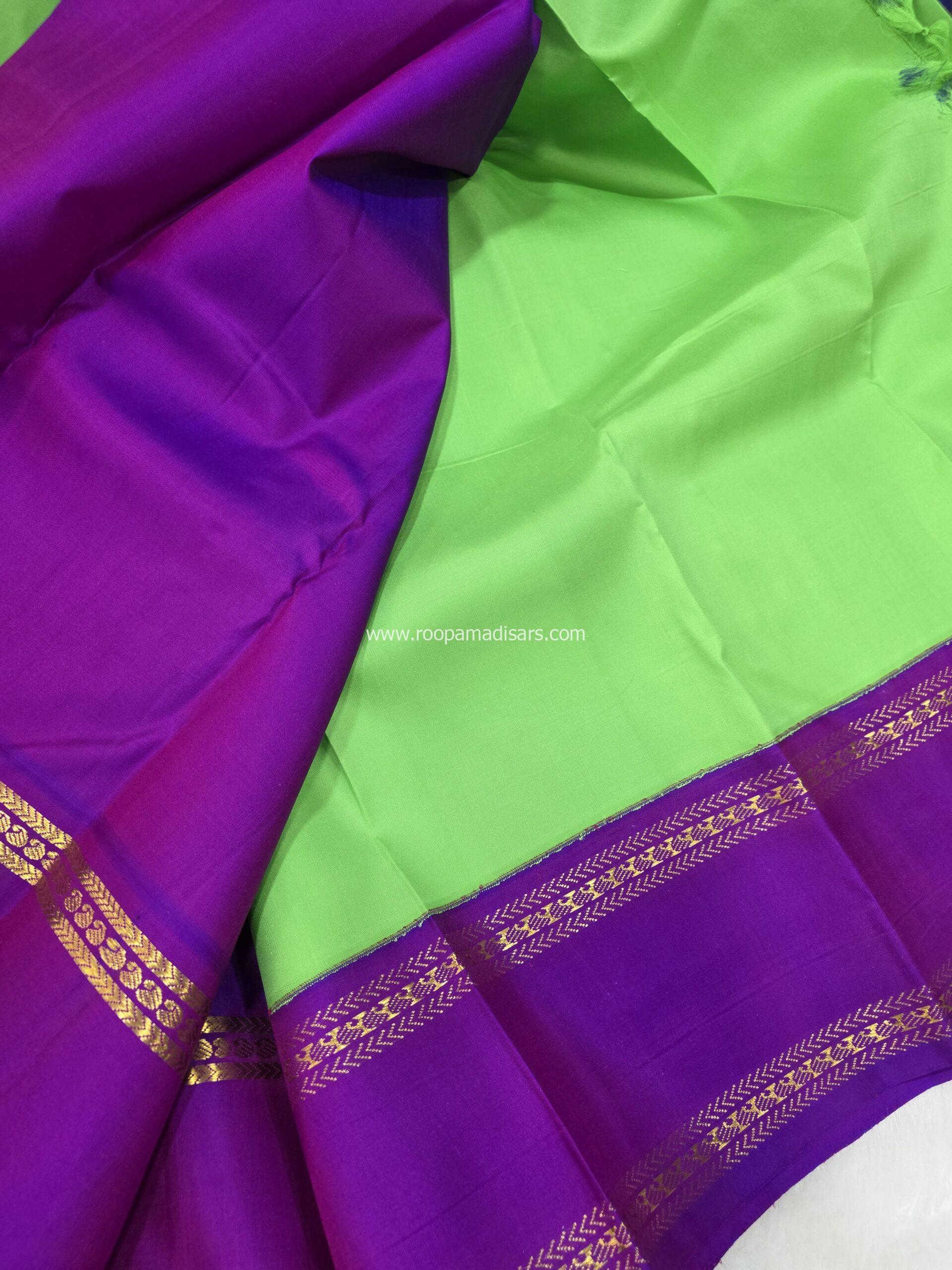 PURE SILK SAREE WITH SILKMARK-6YARDS WITH BLOUSE - Image 5