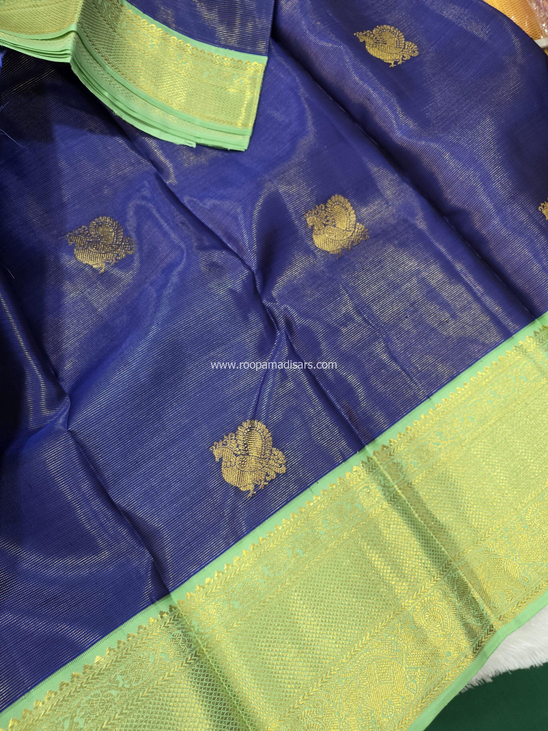 PURE SILK SAREE WITH SILKMARK-6YARDS WITH BLOUSE - Image 4