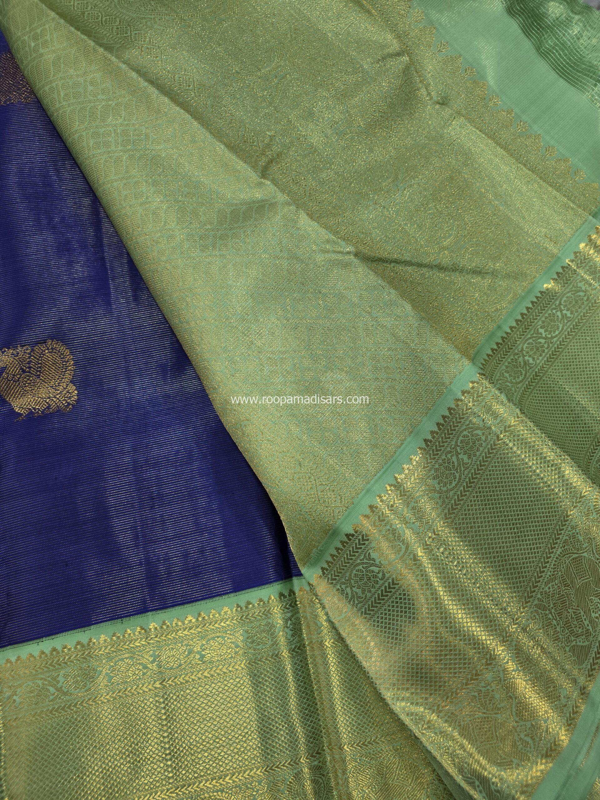 PURE SILK SAREE WITH SILKMARK-6YARDS WITH BLOUSE - Image 5