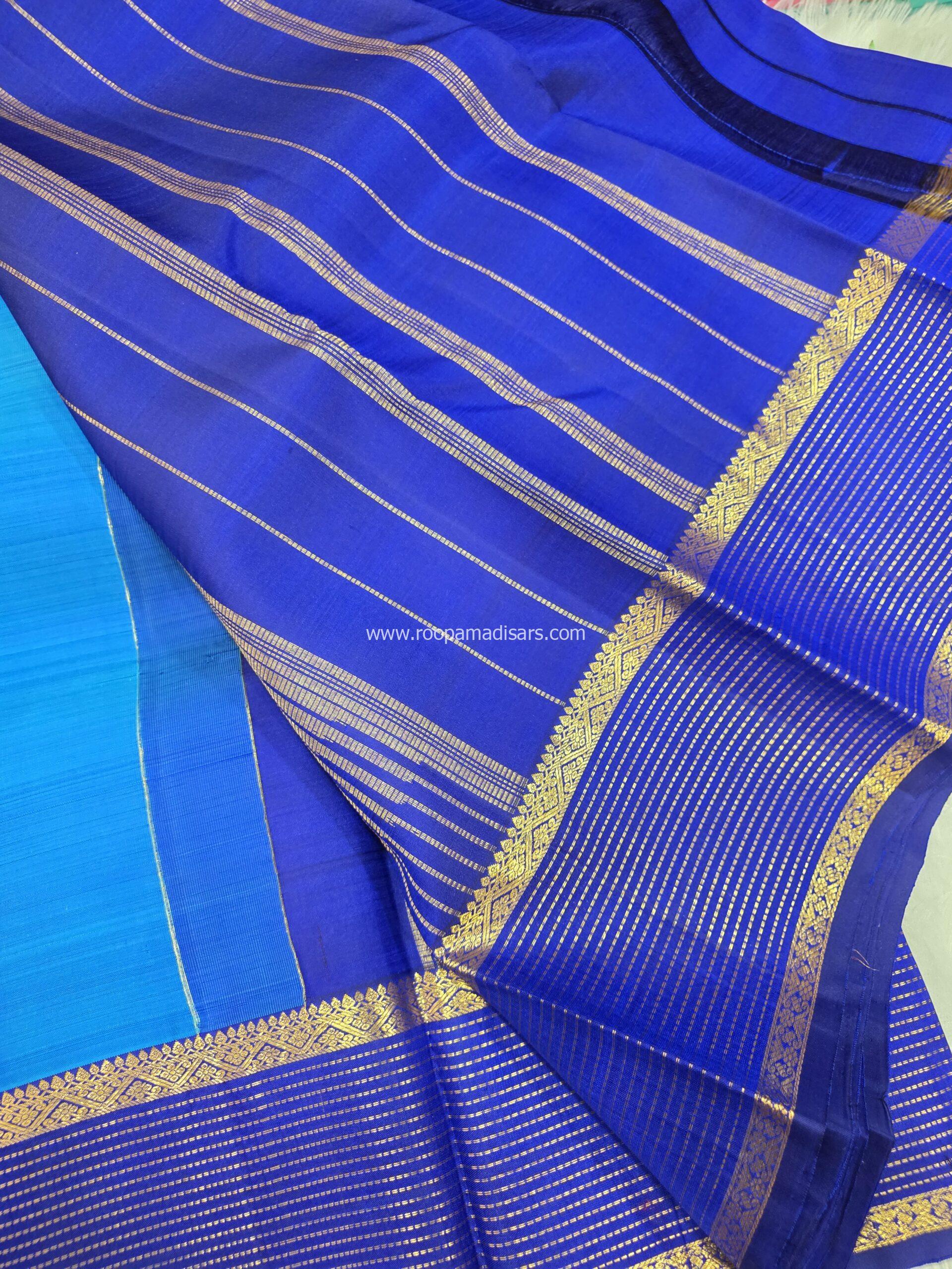 PURE SILK SAREE WITH SILKMARK-6YARDS WITH BLOUSE - Image 3