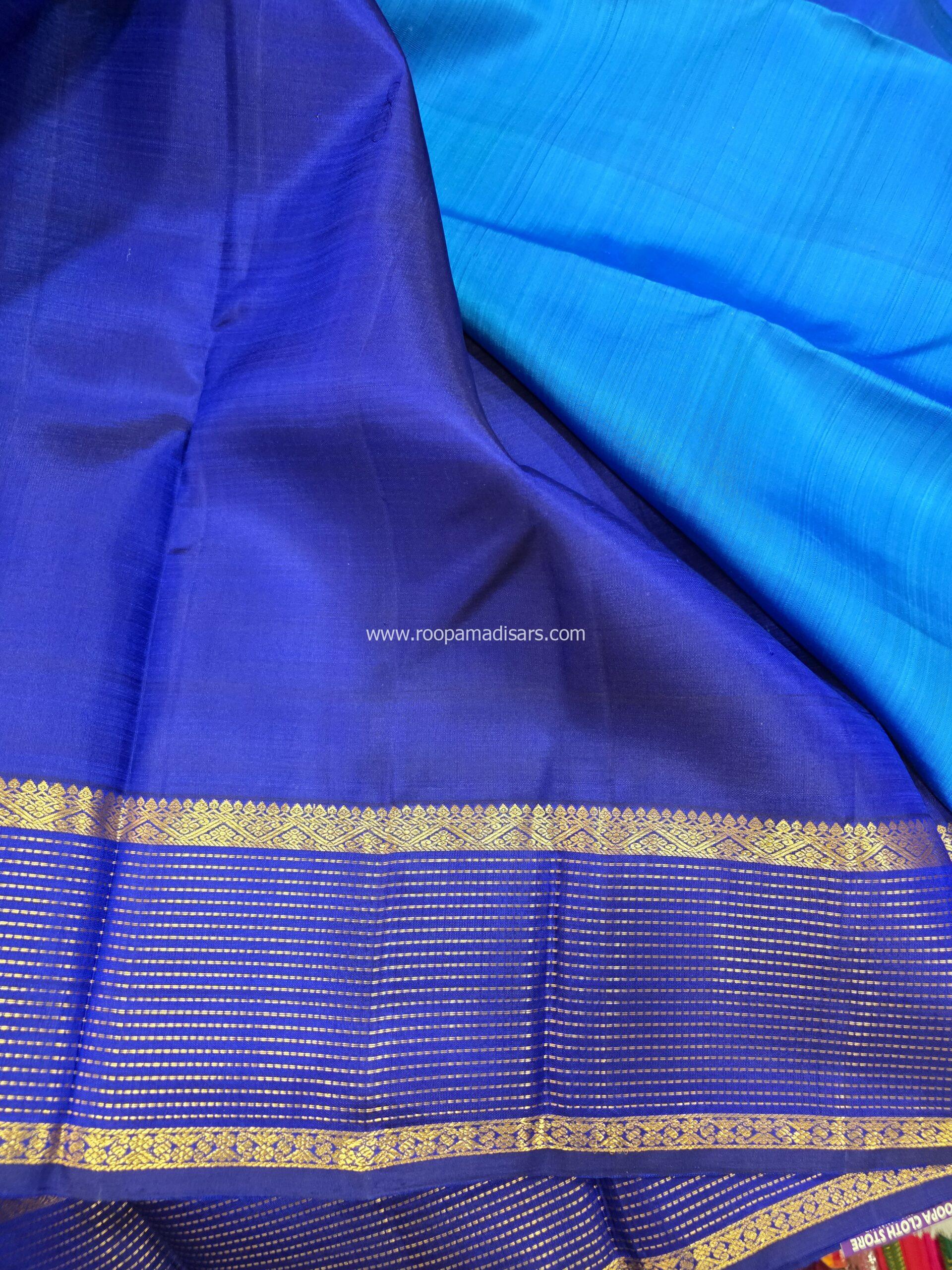PURE SILK SAREE WITH SILKMARK-6YARDS WITH BLOUSE - Image 4