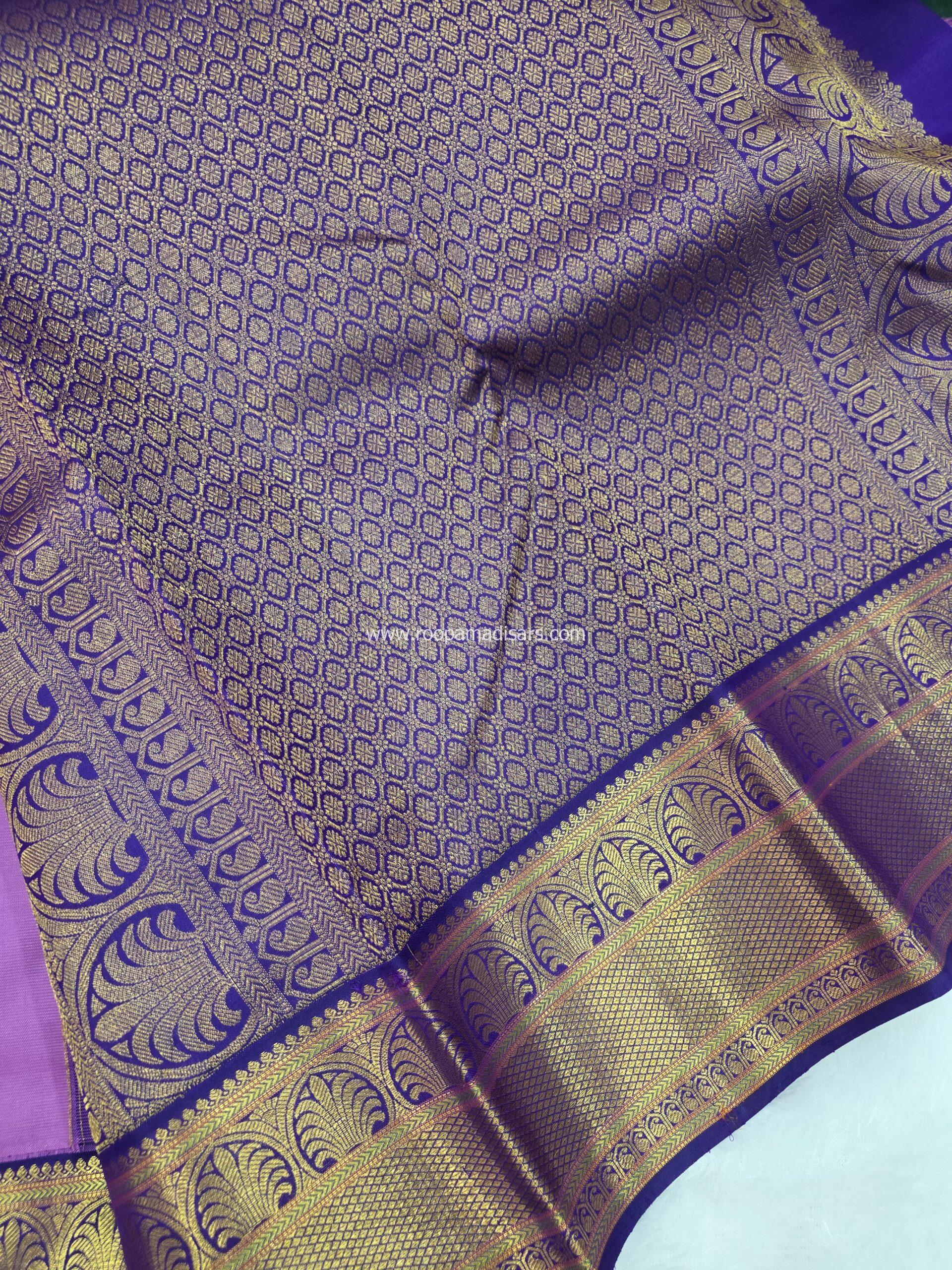 PURE SILK SAREE WITH SILKMARK-6YARDS WITH BLOUSE - Image 5