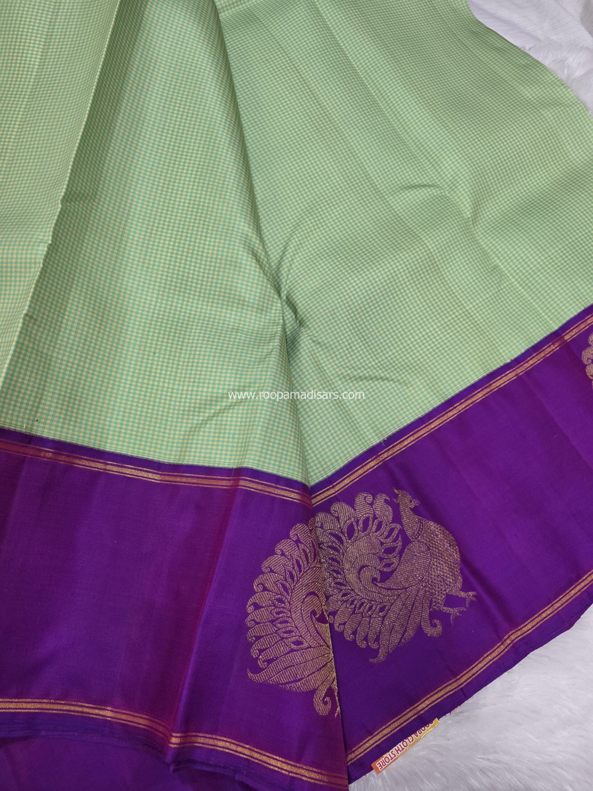 PURE SILK SAREE WITH SILKMARK-6YARDS WITH BLOUSE - Image 3