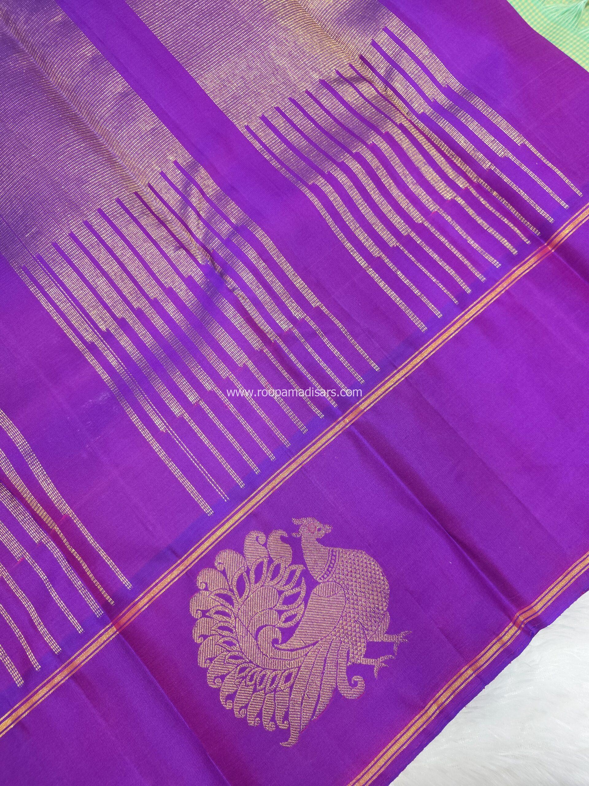 PURE SILK SAREE WITH SILKMARK-6YARDS WITH BLOUSE - Image 4
