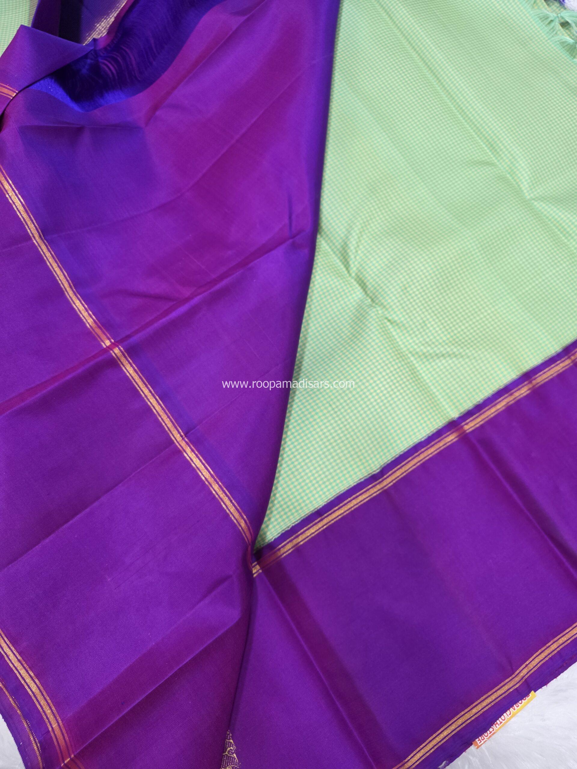 PURE SILK SAREE WITH SILKMARK-6YARDS WITH BLOUSE - Image 5