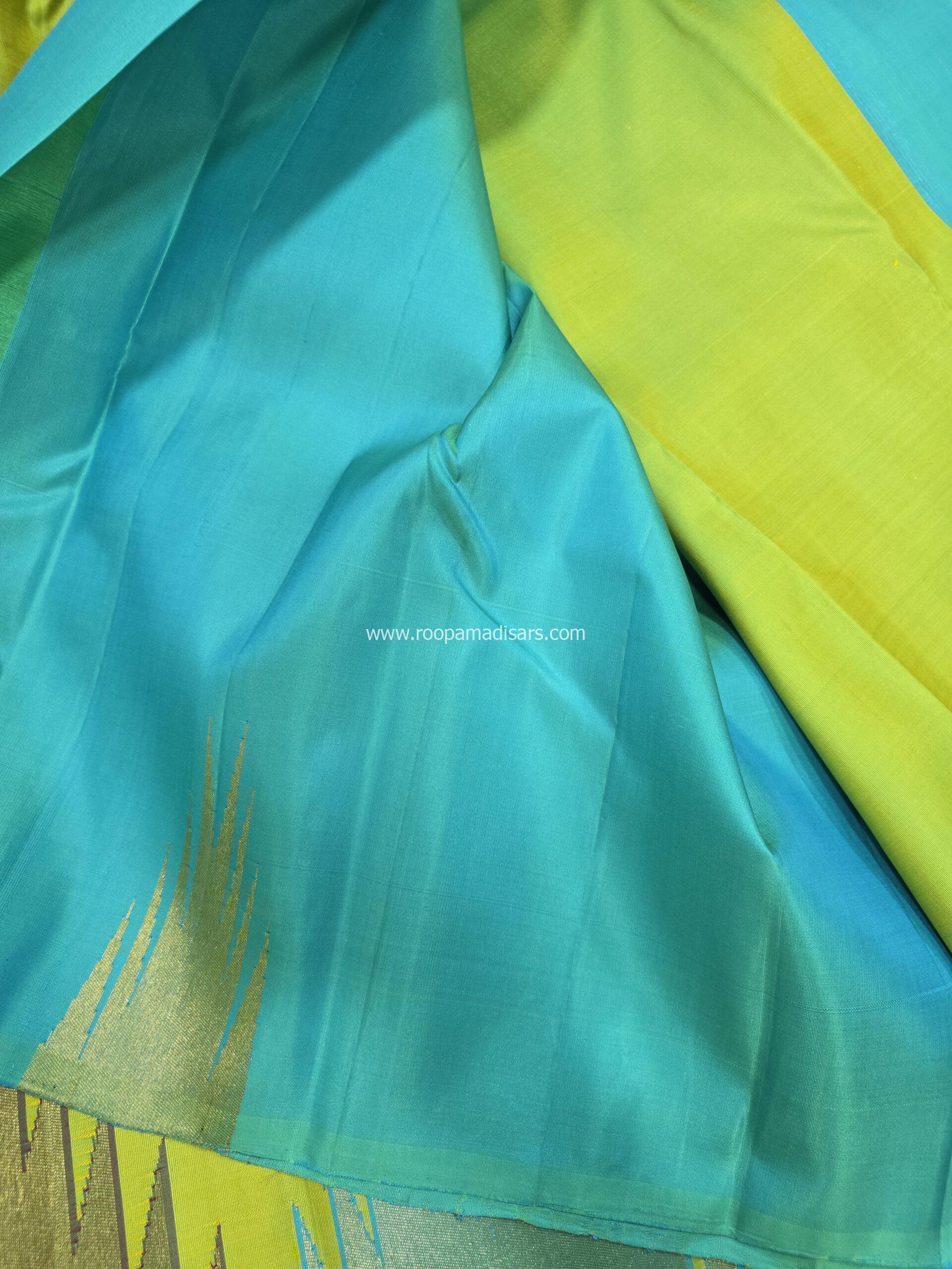 ETTU KOL PURE SILK SAREE WITH SILKMARK-6YARDS WITH BLOUSE - Image 5