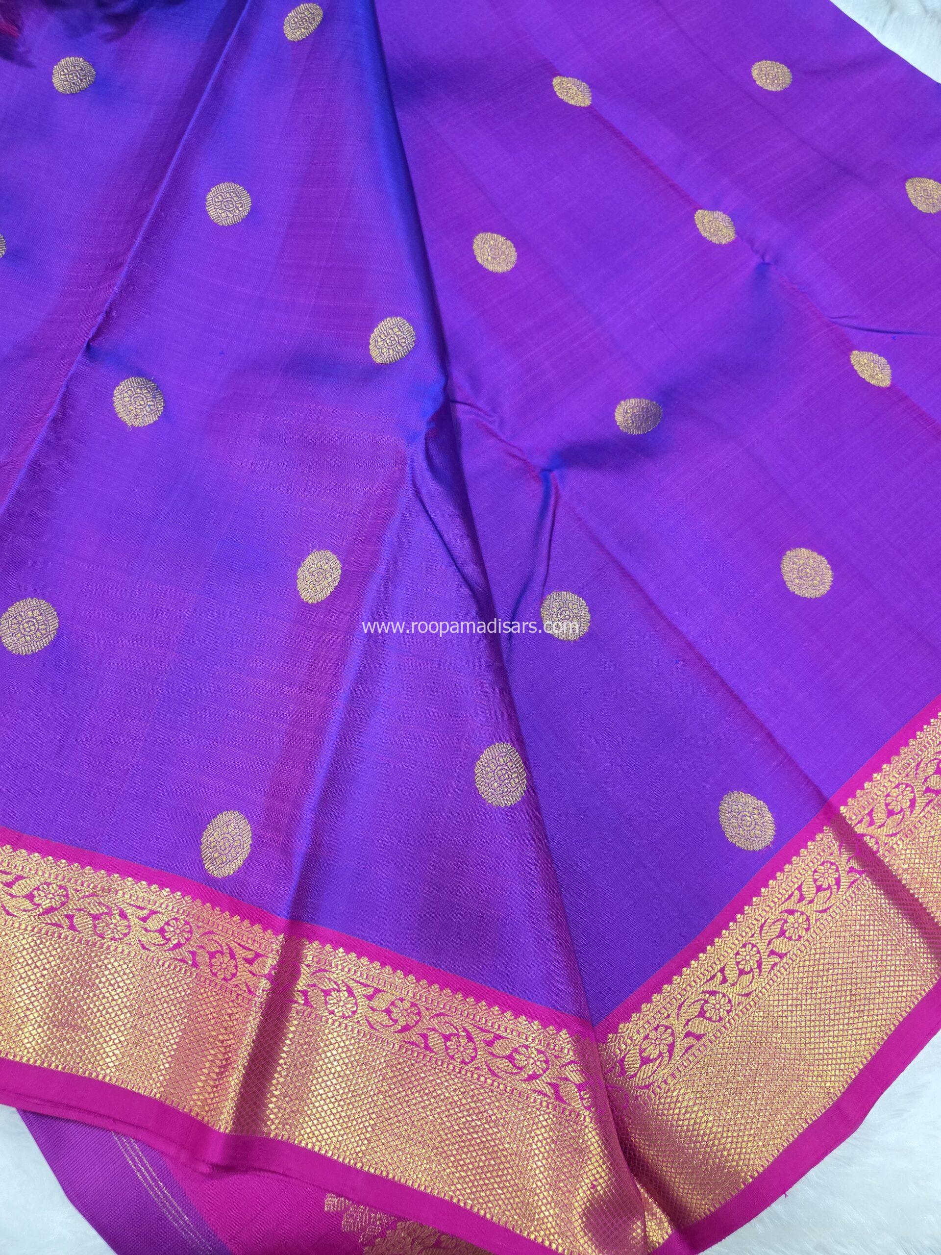 PURE SILK SAREE WITH SILKMARK-6YARDS WITH BLOUSE - Image 3
