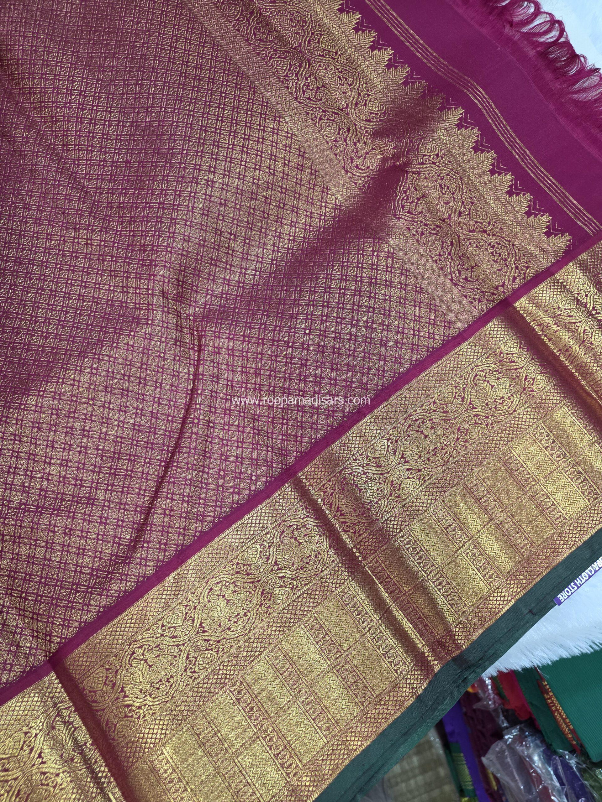 PURE SILK SAREE WITH SILKMARK-6YARDS WITH BLOUSE - Image 5