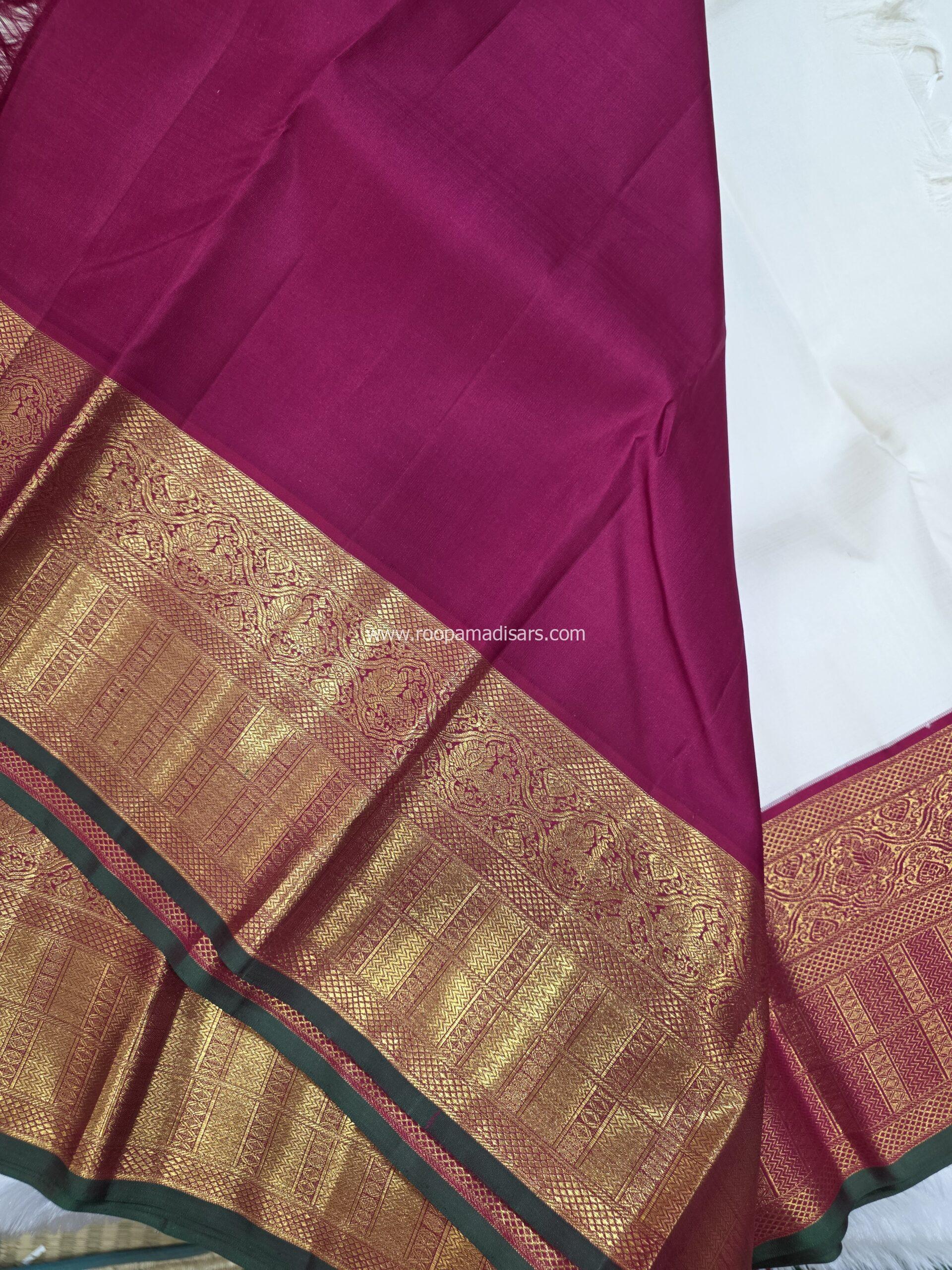 PURE SILK SAREE WITH SILKMARK-6YARDS WITH BLOUSE - Image 6