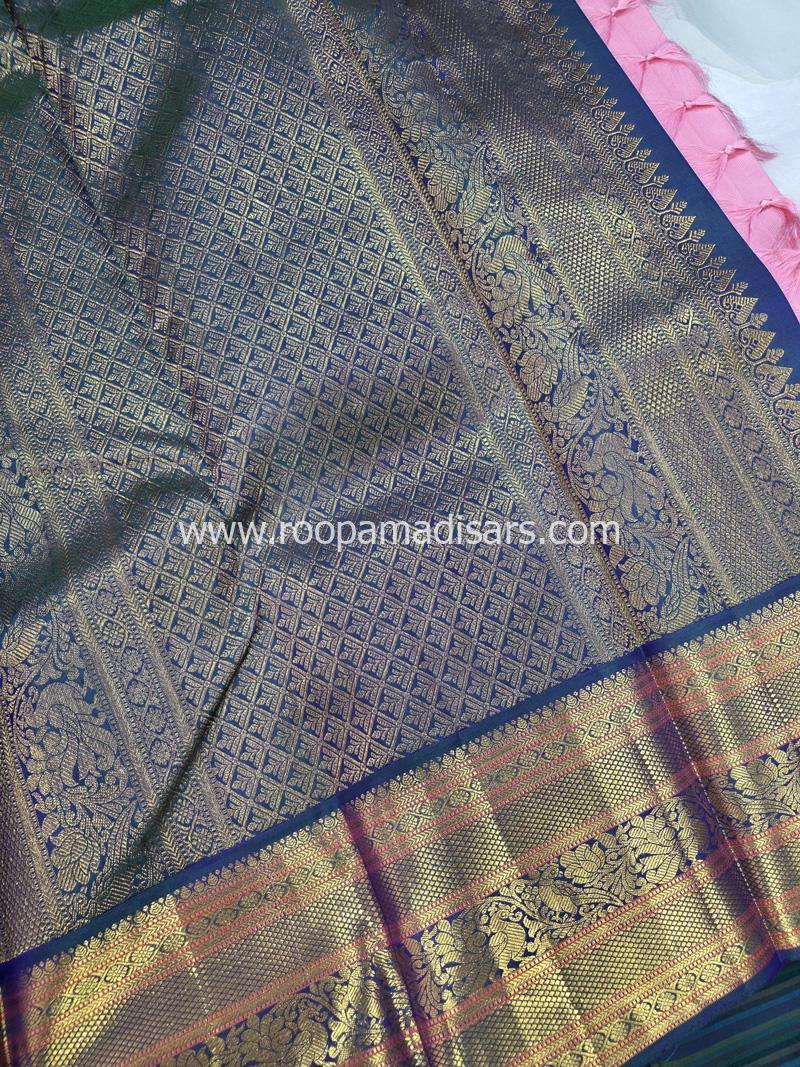 PURE SILK SAREE WITH SILKMARK-6YARDS WITH BLOUSE - Image 4