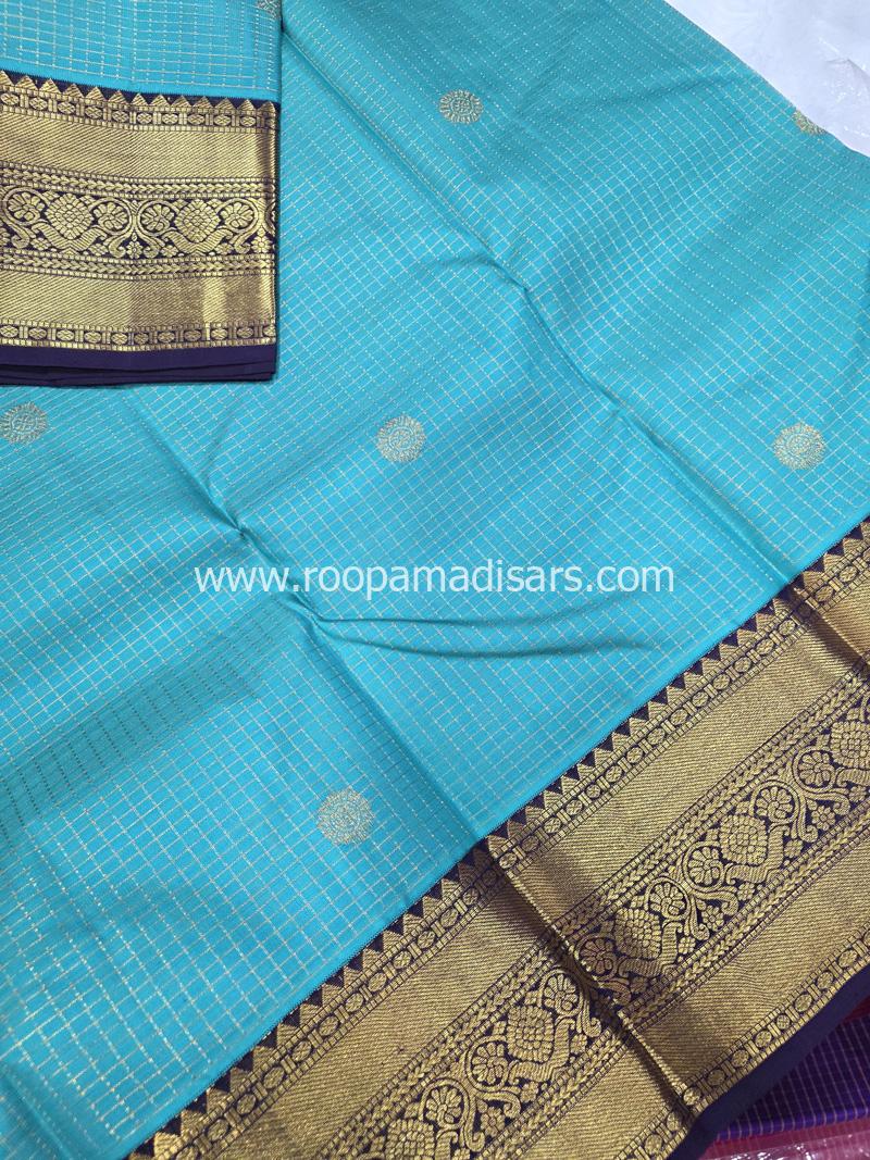 PURE SILK SAREE WITH SILKMARK-6YARDS WITH BLOUSE - Image 3