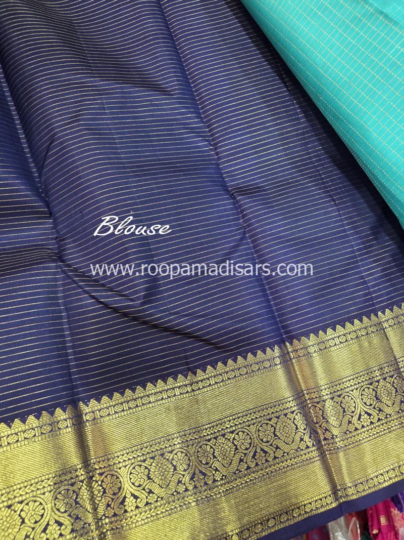 PURE SILK SAREE WITH SILKMARK-6YARDS WITH BLOUSE - Image 6