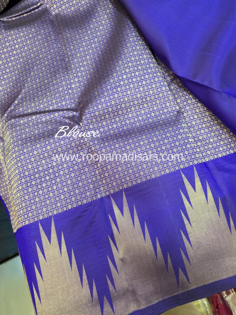 PURE SILK SAREE WITH SILKMARK-6YARDS WITH BLOUSE - Image 5
