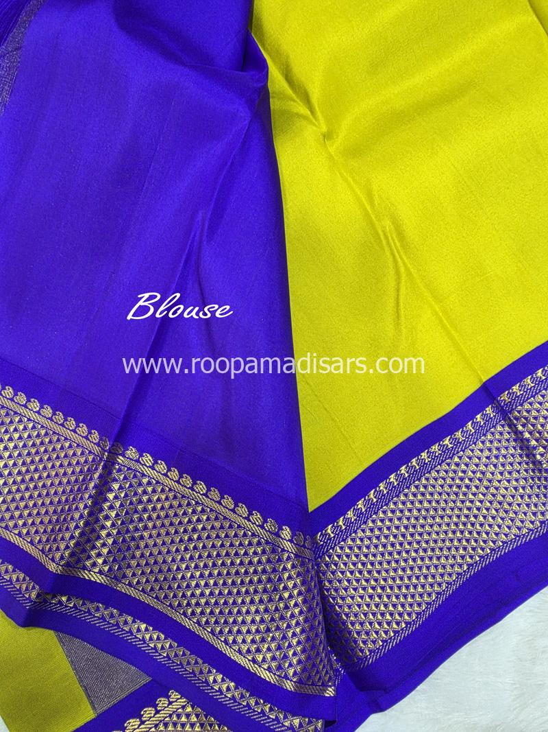 PURE SILK SAREE WITH SILKMARK-6YARDS WITH BLOUSE - Image 5