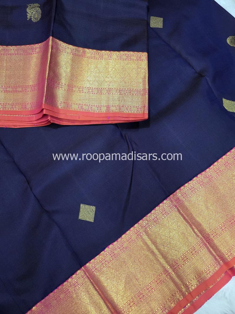 PURE SILK SAREE WITH SILKMARK-6YARDS WITH BLOUSE - Image 3