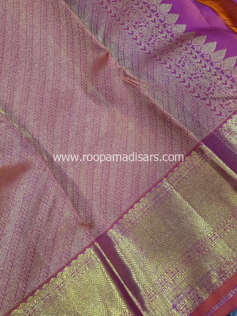 PURE SILK SAREE WITH SILKMARK-6YARDS WITH BLOUSE - Image 5