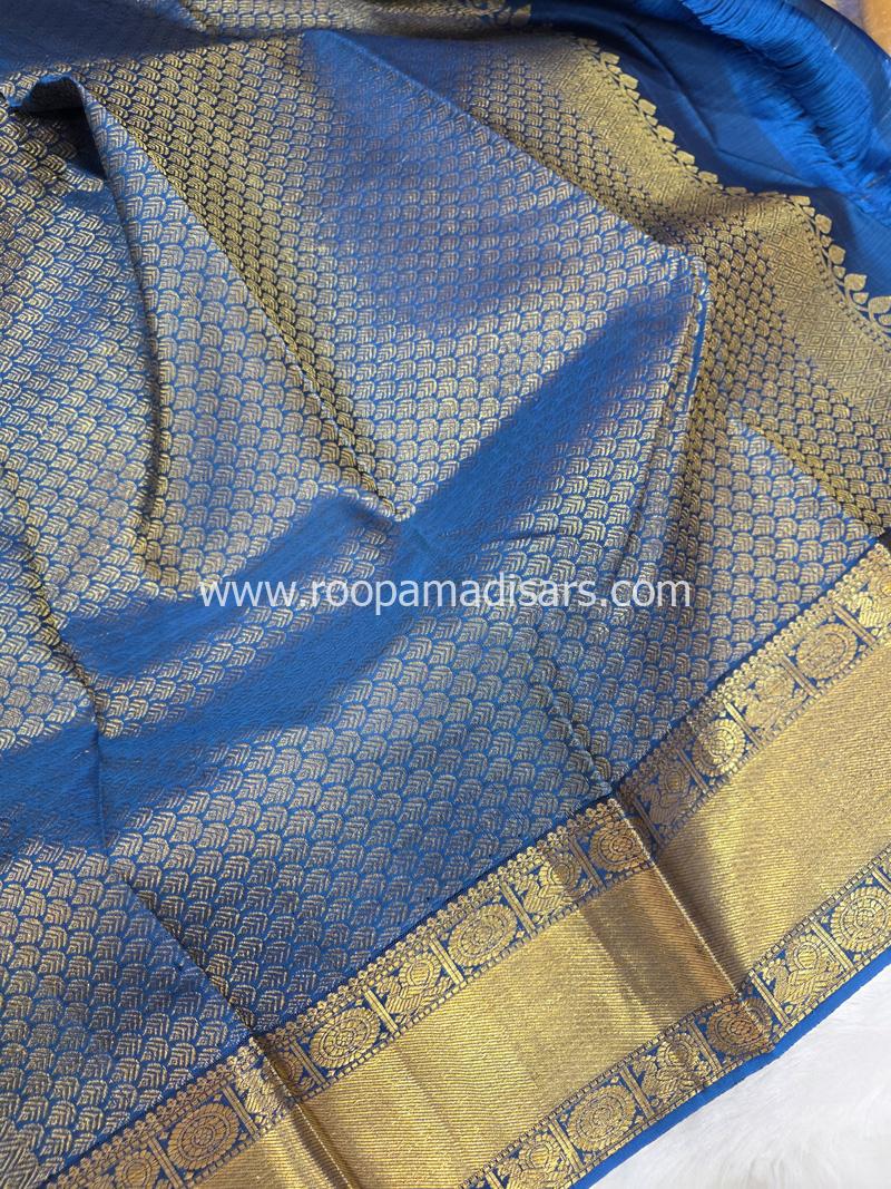 PURE SILK SAREE WITH SILKMARK-6YARDS WITH BLOUSE - Image 5