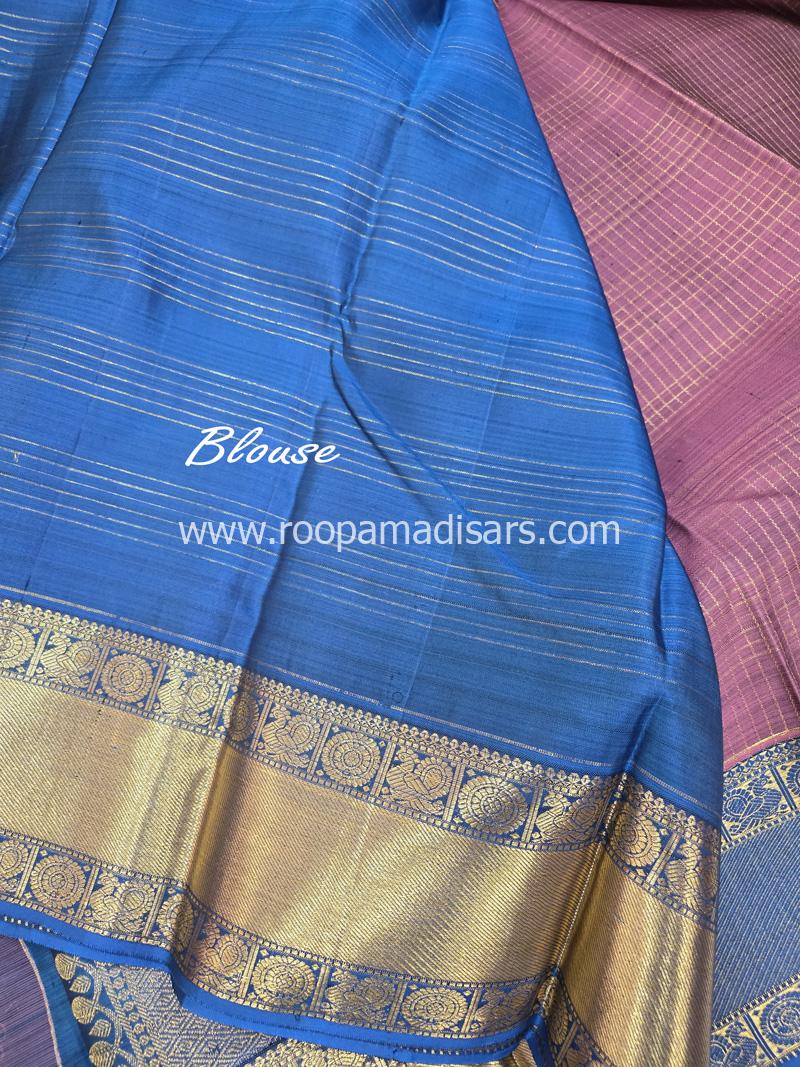 PURE SILK SAREE WITH SILKMARK-6YARDS WITH BLOUSE - Image 6