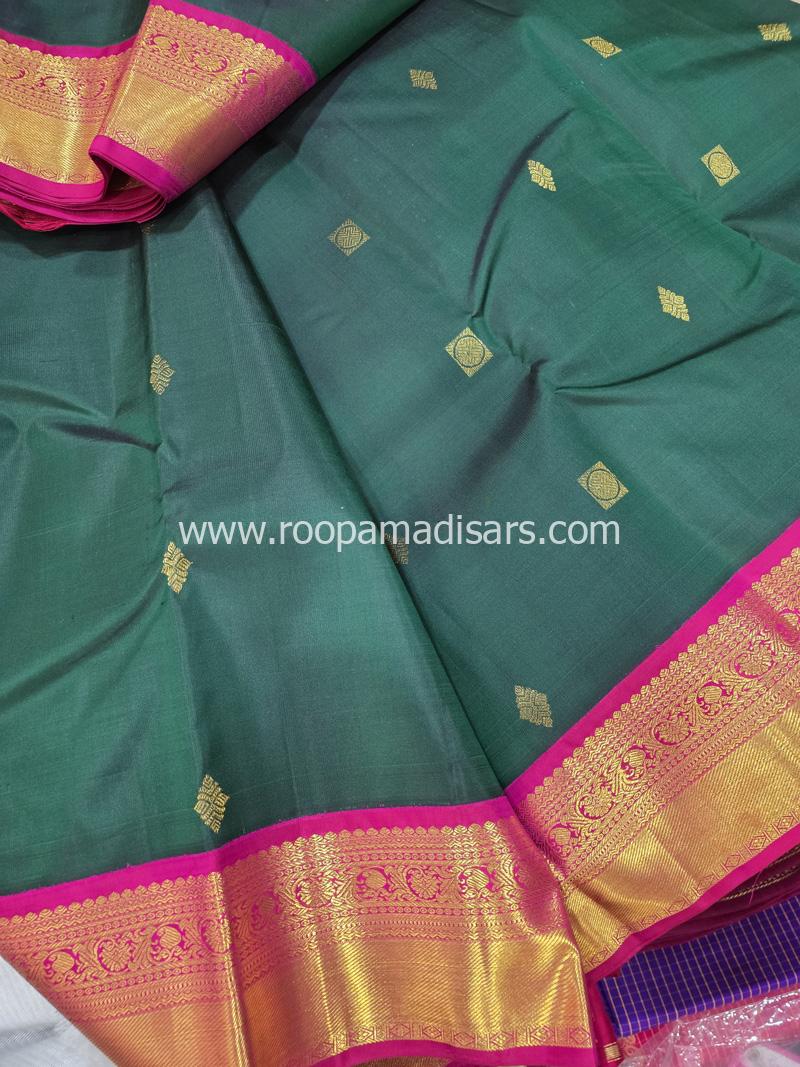 PURE SILK SAREE WITH SILKMARK-6YARDS WITH BLOUSE - Image 4