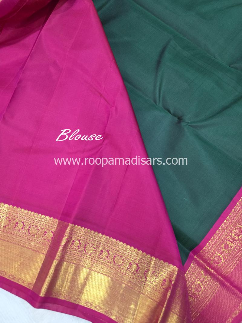 PURE SILK SAREE WITH SILKMARK-6YARDS WITH BLOUSE - Image 6