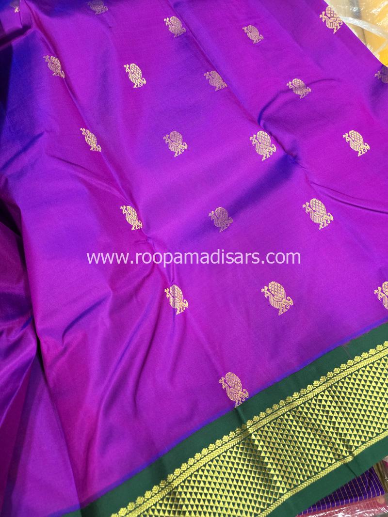 PURE SILK SAREE WITH SILKMARK-6YARDS WITH BLOUSE - Image 3