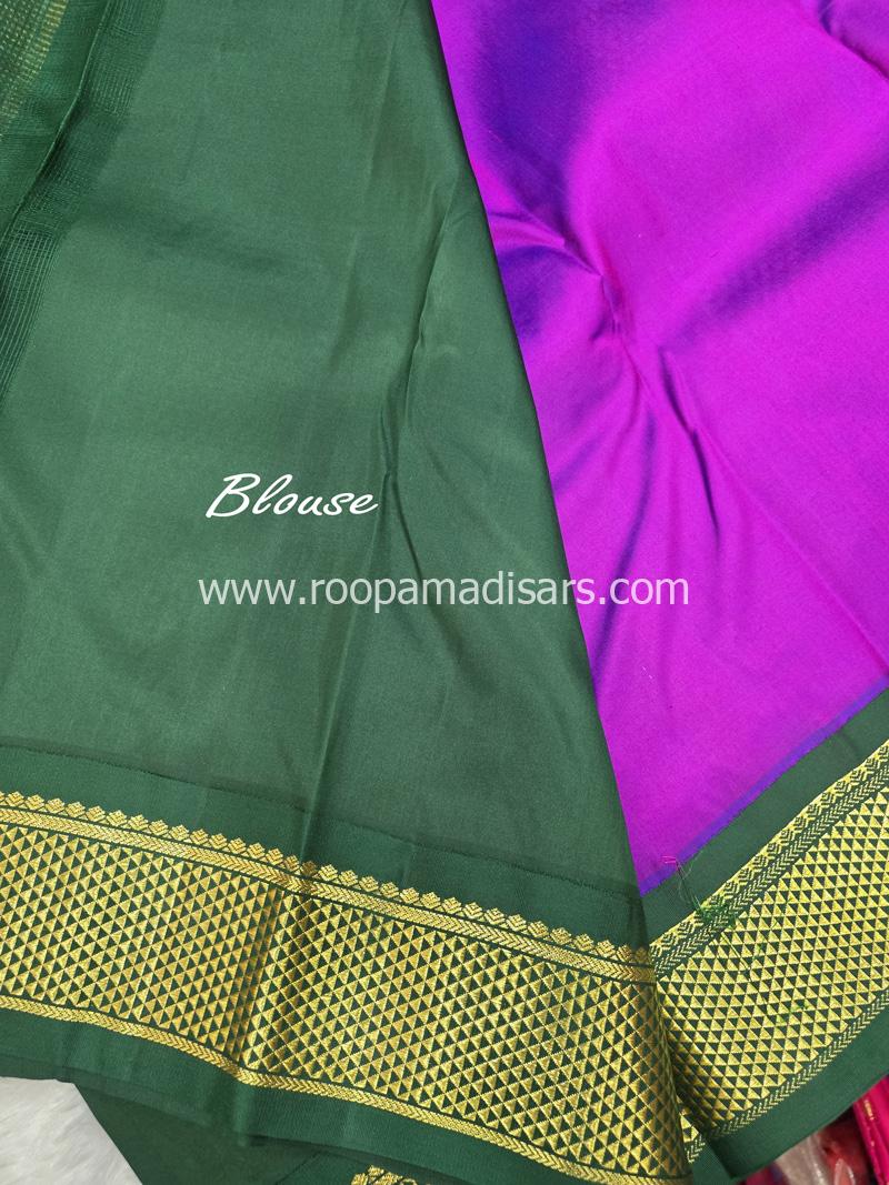 PURE SILK SAREE WITH SILKMARK-6YARDS WITH BLOUSE - Image 5