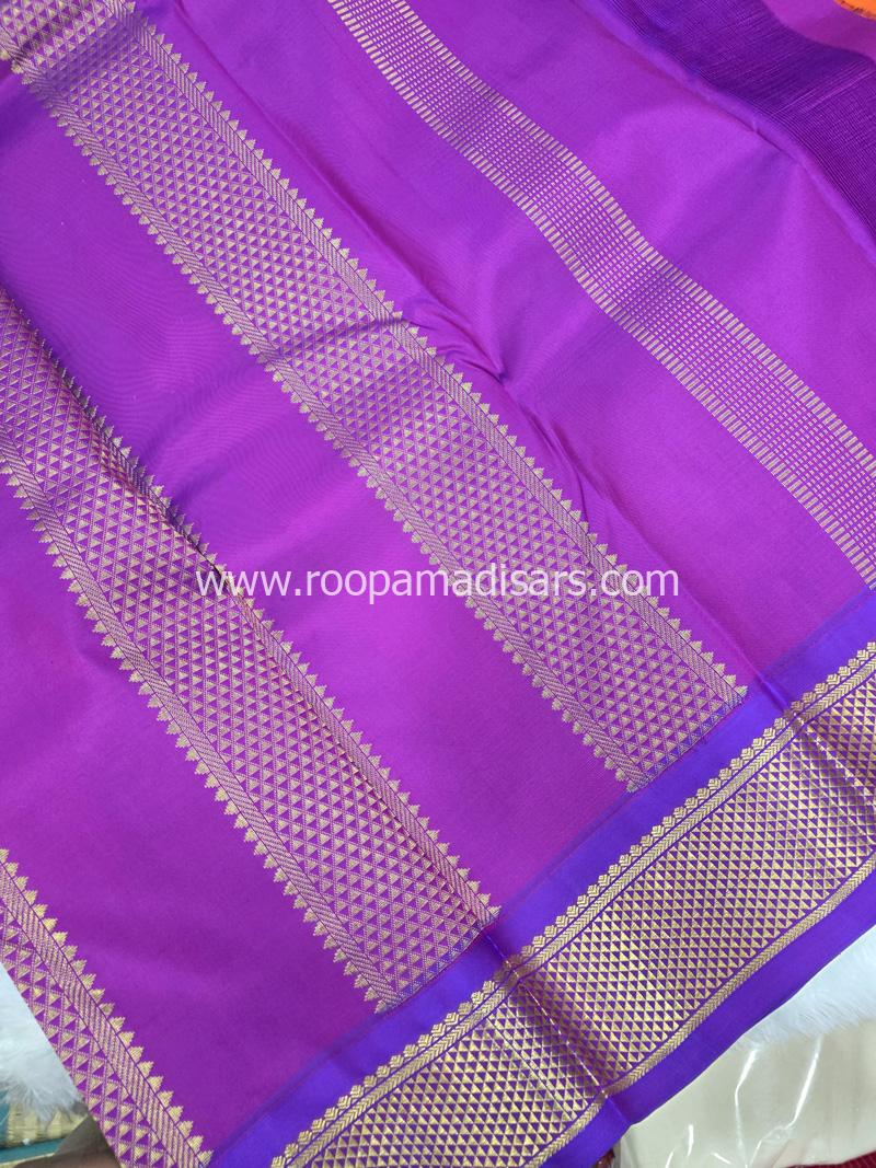 PURE SILK SAREE WITH SILKMARK-6YARDS WITH BLOUSE - Image 5