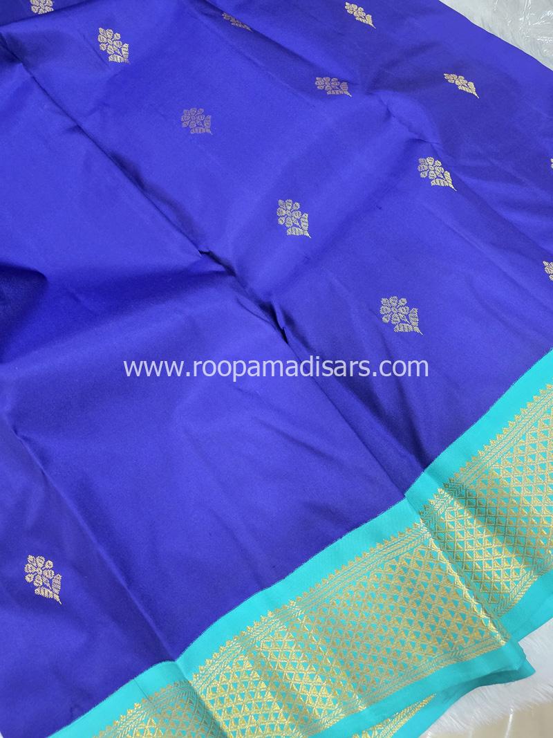 PURE SILK SAREE WITH SILKMARK-6YARDS WITH BLOUSE - Image 3