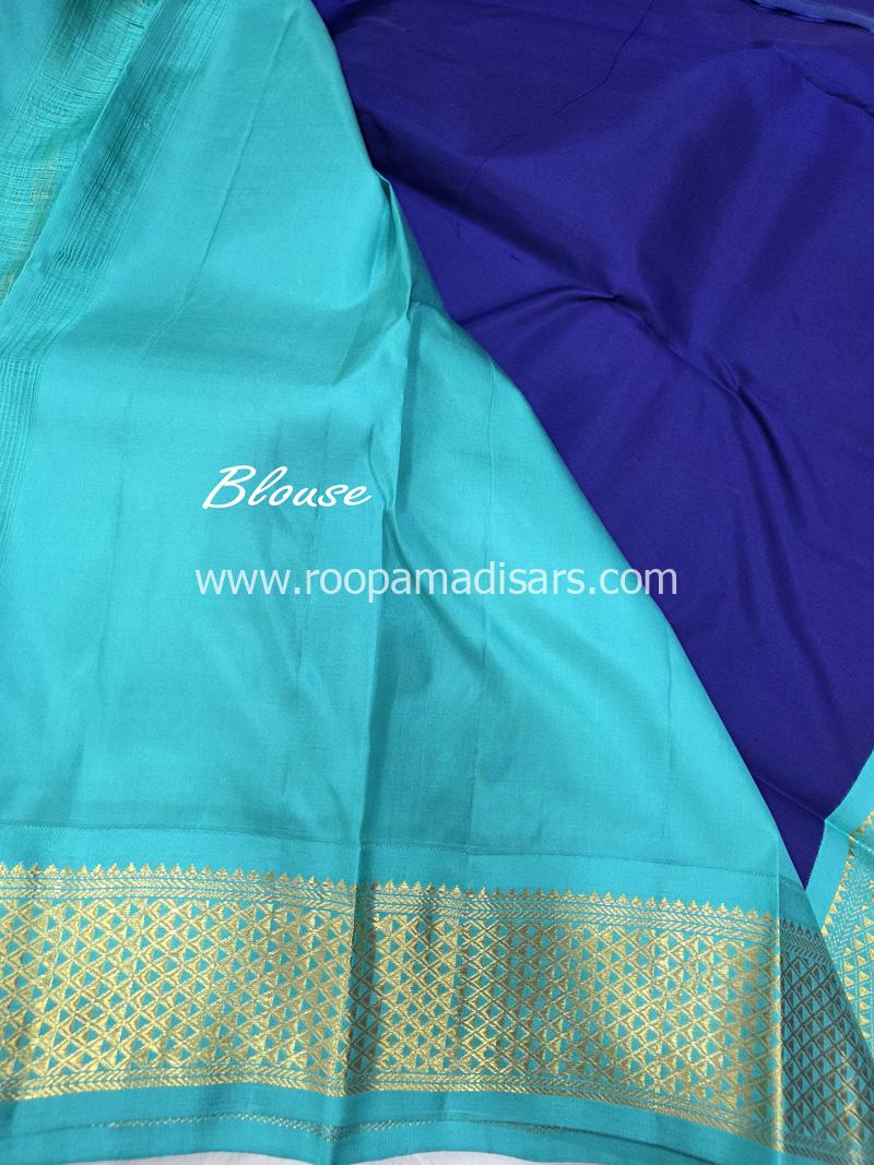 PURE SILK SAREE WITH SILKMARK-6YARDS WITH BLOUSE - Image 5