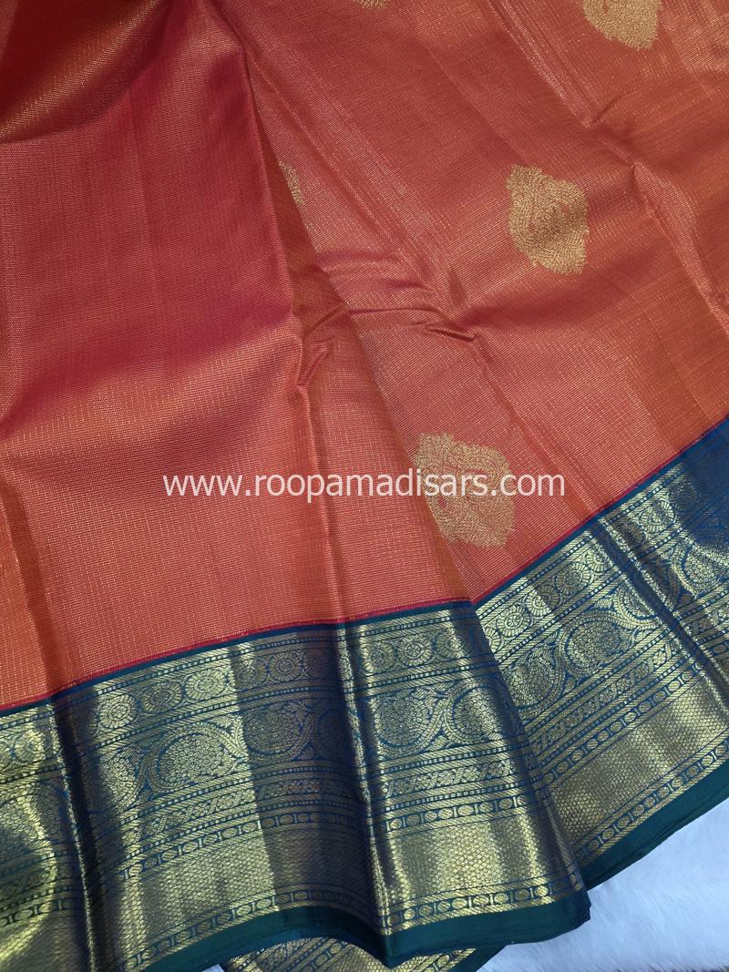PURE SILK SAREE WITH SILKMARK-6YARDS WITH BLOUSE - Image 4