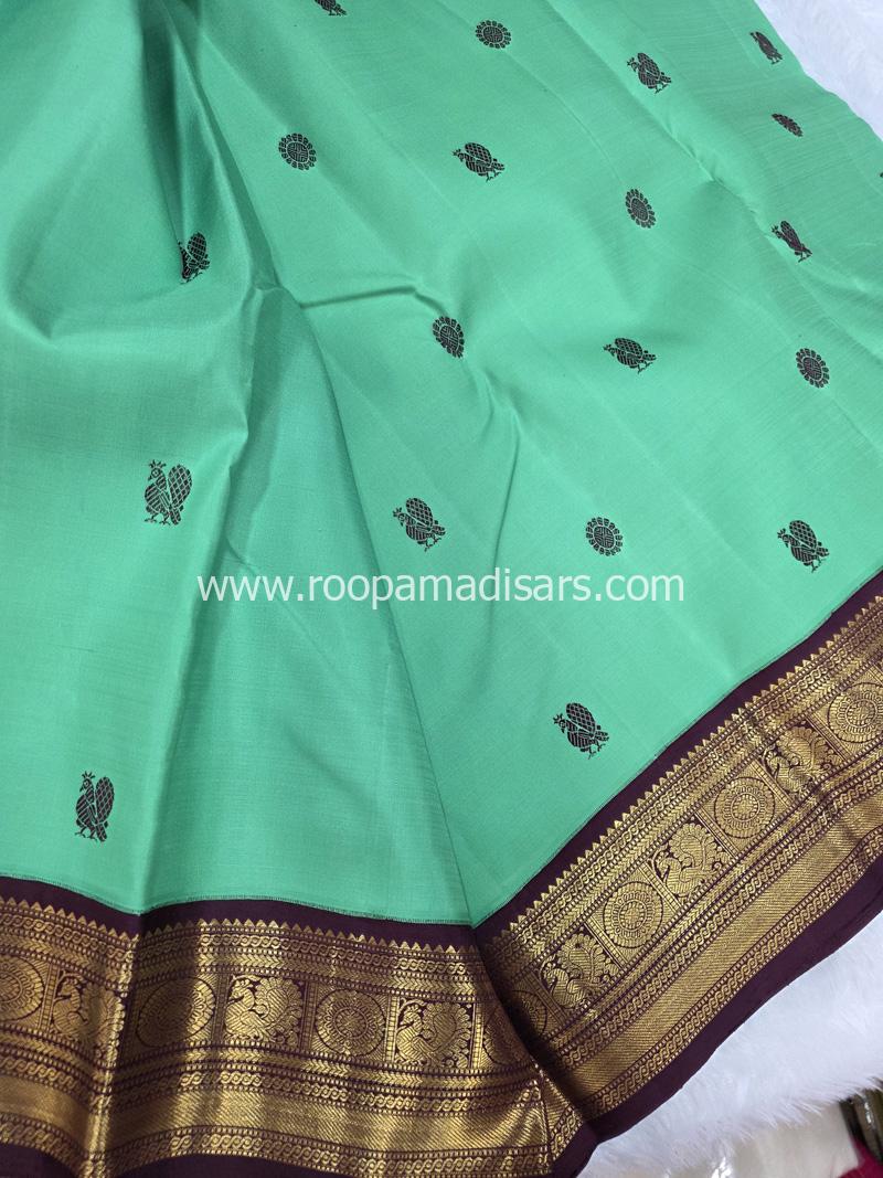 PURE SILK SAREE WITH SILKMARK-6YARDS WITH BLOUSE - Image 4
