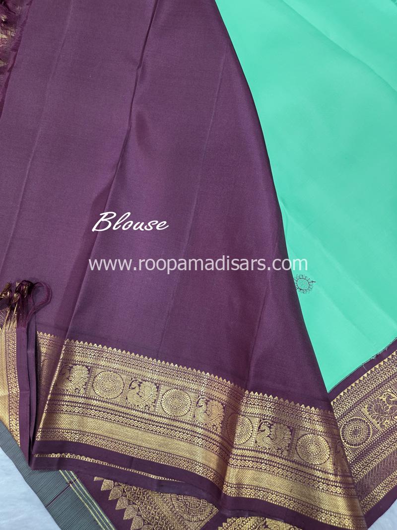 PURE SILK SAREE WITH SILKMARK-6YARDS WITH BLOUSE - Image 6