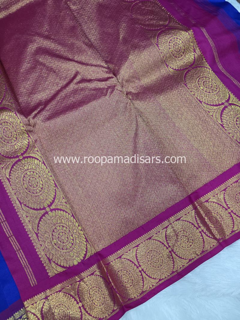 PURE SILK SAREE WITH SILKMARK-6YARDS WITH BLOUSE - Image 5