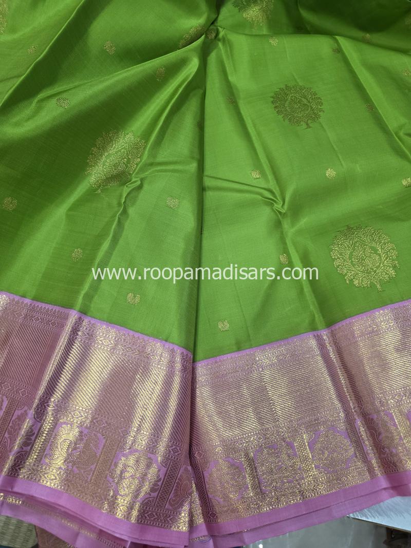 PURE SILK SAREE WITH SILKMARK-6YARDS WITH BLOUSE - Image 4