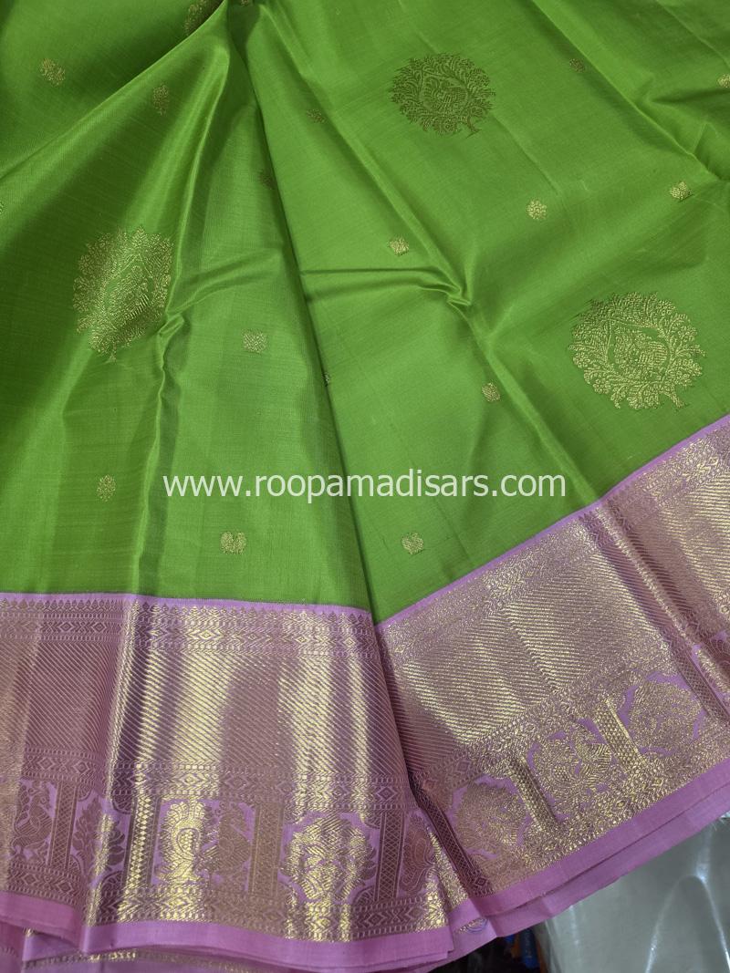 PURE SILK SAREE WITH SILKMARK-6YARDS WITH BLOUSE - Image 5