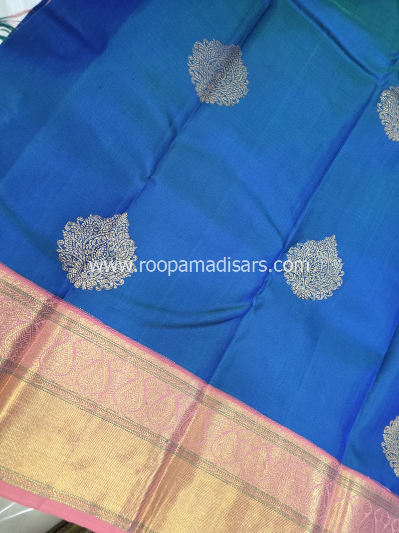 PURE SILK SAREE WITH SILKMARK-6YARDS WITH BLOUSE - Image 5