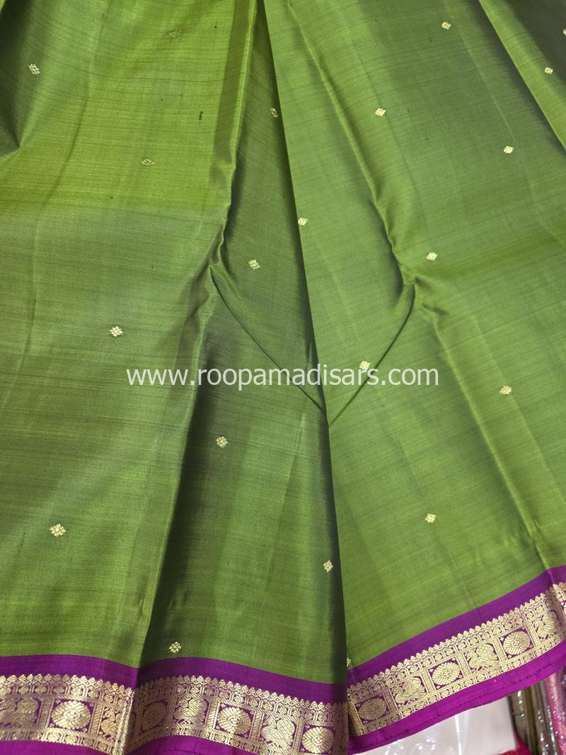 PURE SILK SAREE WITH SILKMARK-6YARDS WITH BLOUSE - Image 4