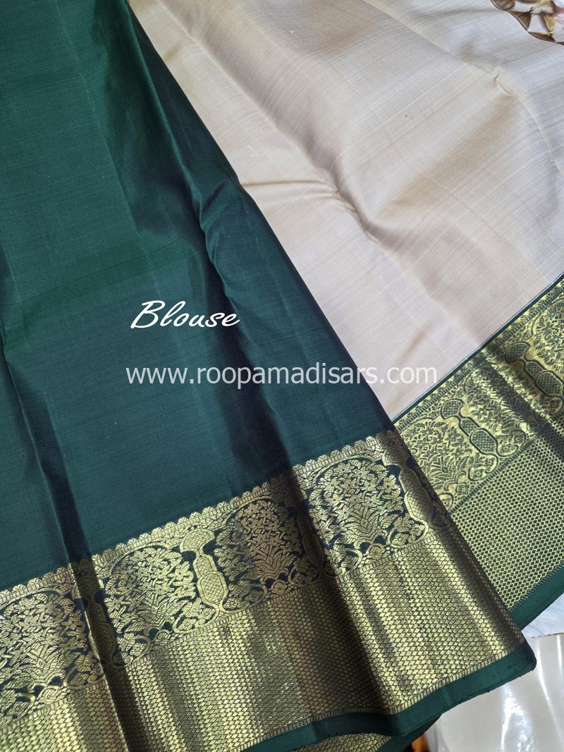 PURE SILK SAREE WITH SILKMARK-6YARDS WITH BLOUSE - Image 8