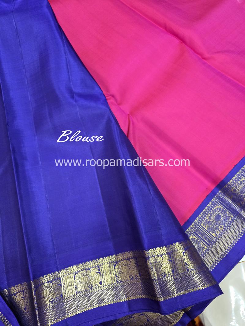 PURE SILK SAREE WITH SILKMARK-6YARDS WITH BLOUSE - Image 6
