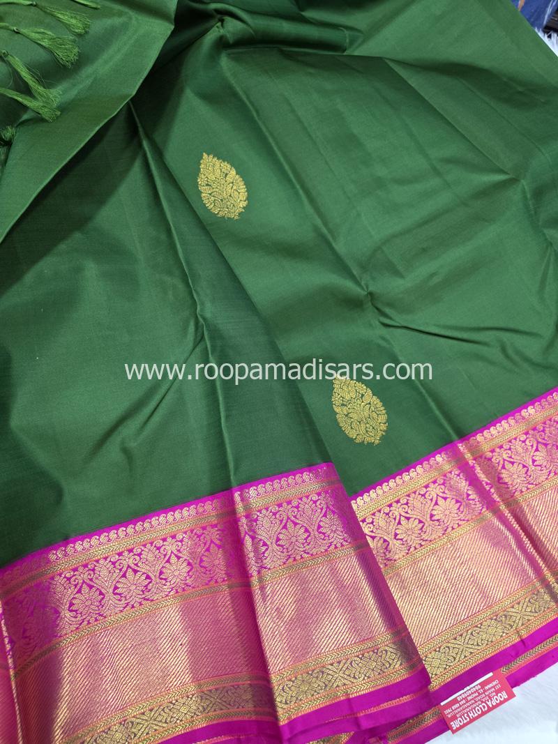 PURE SILK SAREE WITH SILKMARK-6YARDS WITH BLOUSE - Image 3