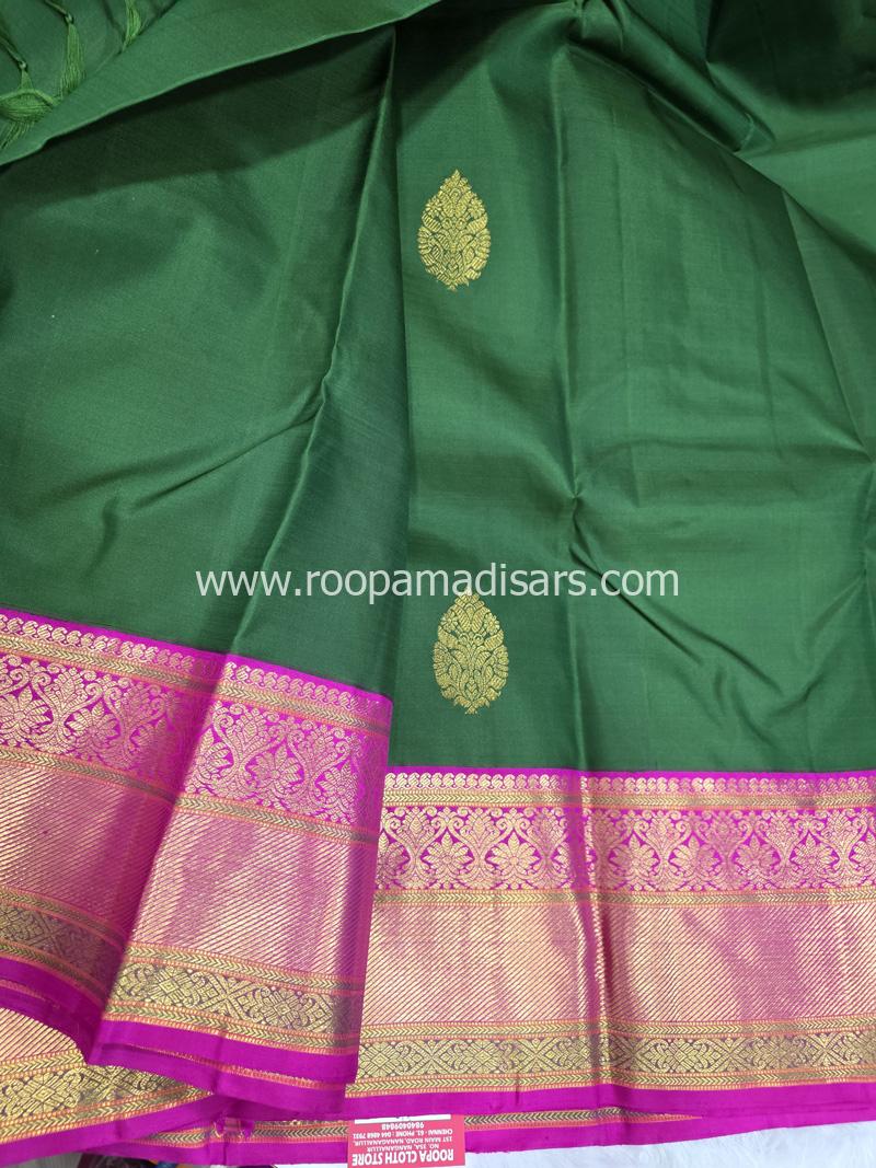 PURE SILK SAREE WITH SILKMARK-6YARDS WITH BLOUSE - Image 4