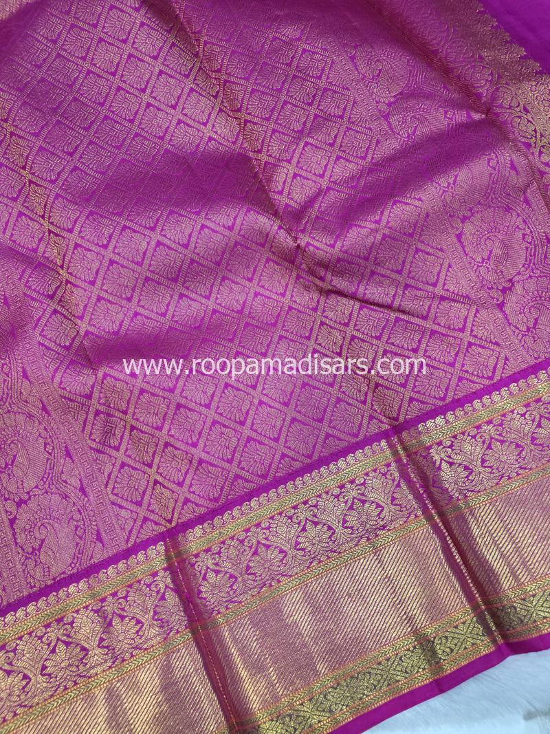 PURE SILK SAREE WITH SILKMARK-6YARDS WITH BLOUSE - Image 5