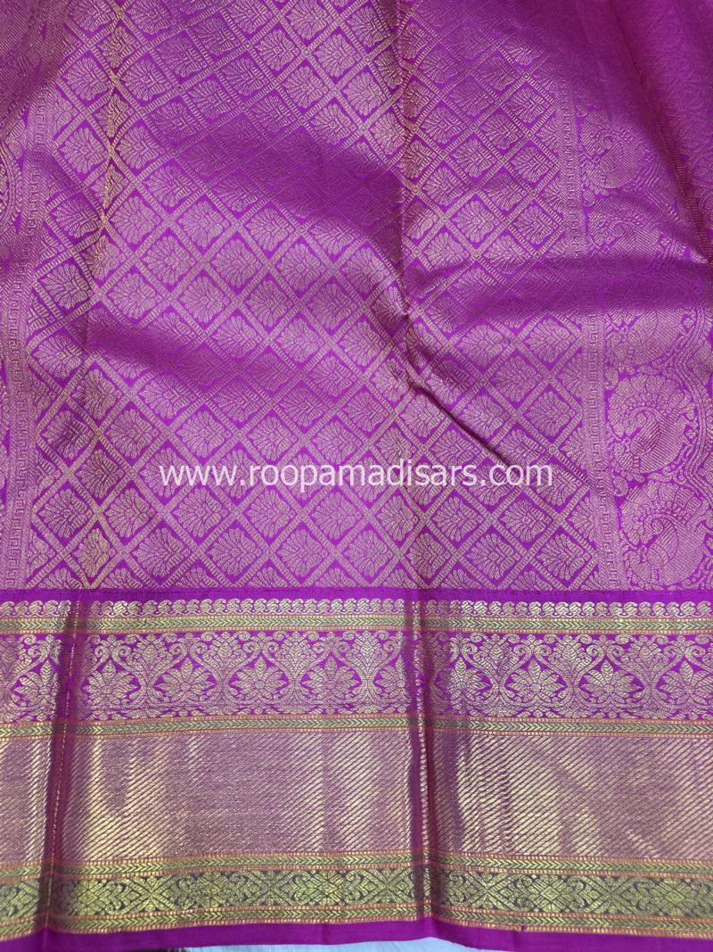PURE SILK SAREE WITH SILKMARK-6YARDS WITH BLOUSE - Image 6