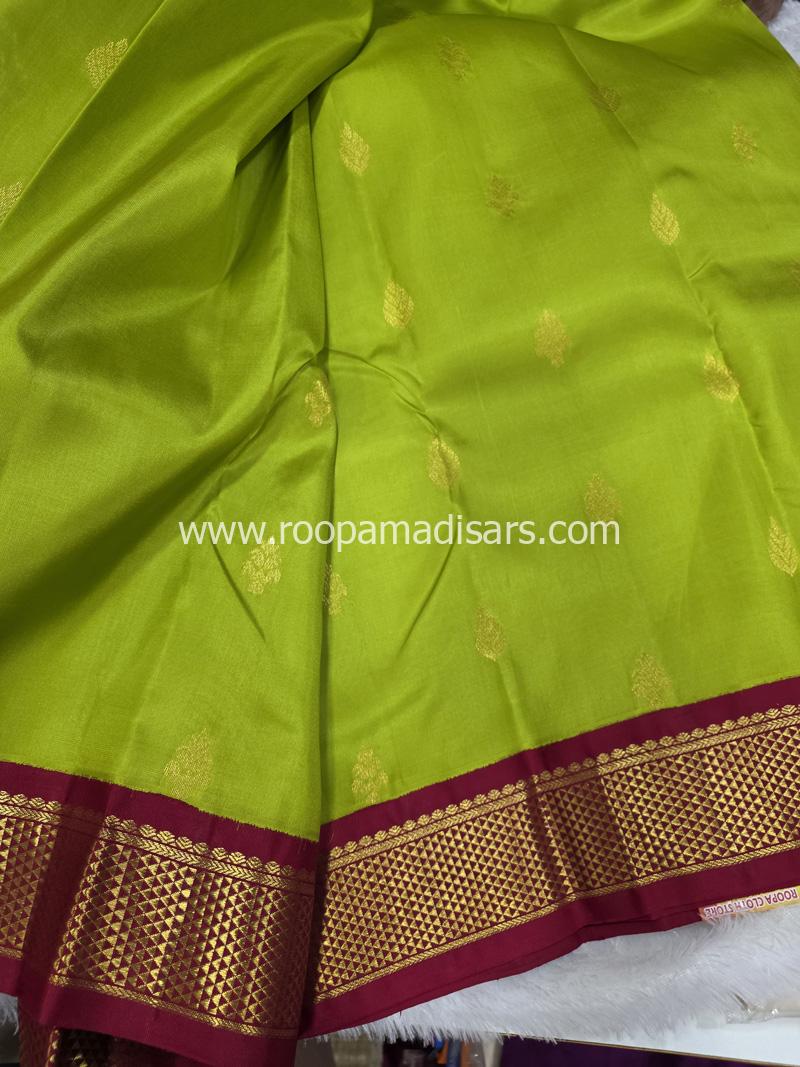 PURE SILK SAREE WITH SILKMARK-6YARDS WITH BLOUSE - Image 3