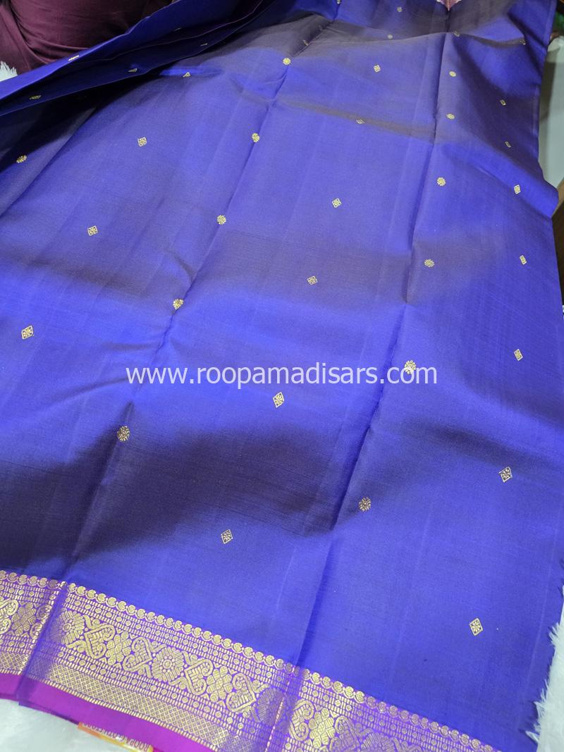 PURE SILK SAREE WITH SILKMARK-6YARDS WITH BLOUSE - Image 3