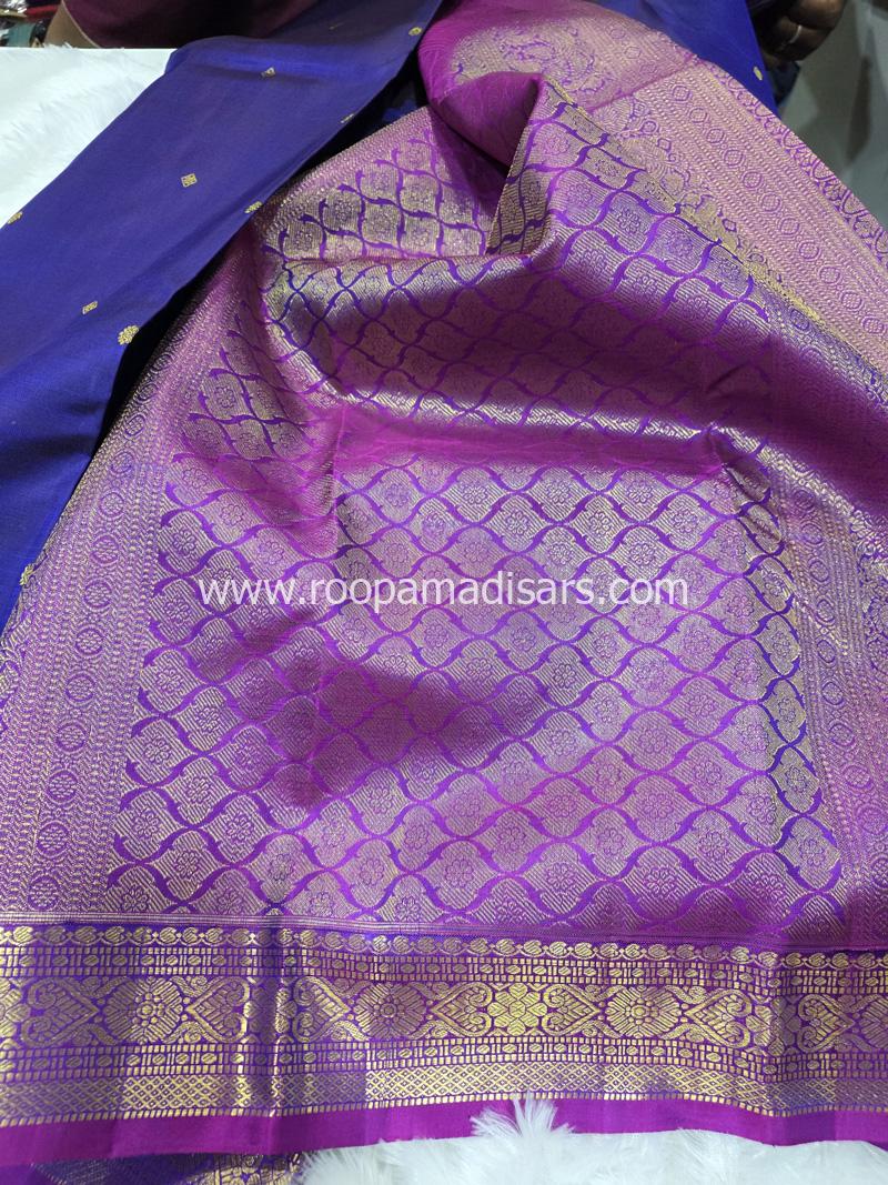PURE SILK SAREE WITH SILKMARK-6YARDS WITH BLOUSE - Image 4